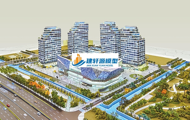 狮子山智慧城模型